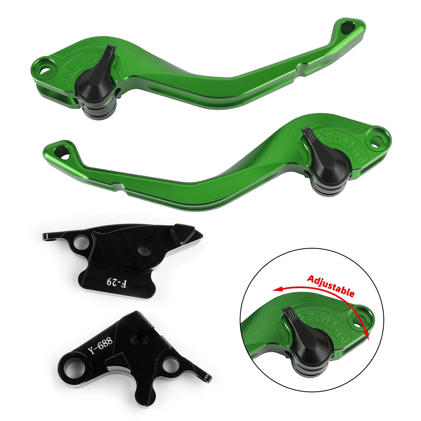 CNC Short Clutch Brake Lever for Honda CBR600RR (2003–2006) CBR954RR (2002–2003) T9