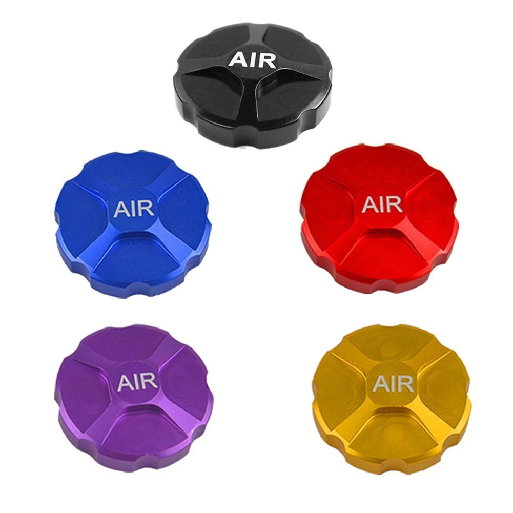Gas Value Cover Blue Cap for MTB Mountain Road Bike Front Fork