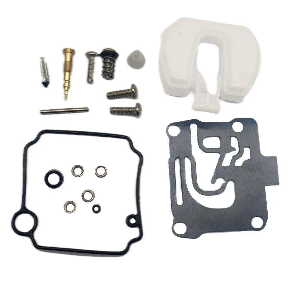 Carburetor Repair Kit for Yamaha 4-Stroke 40 50 HP (62Y-W0093-11, 62Y-W0093-10)