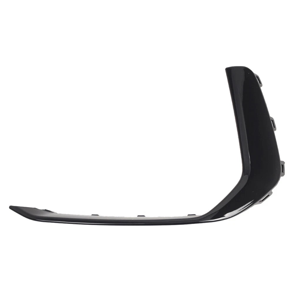 Front Bumper Side Bars Trim Left Black for Audi A6 C8 S6 (2019–2024)