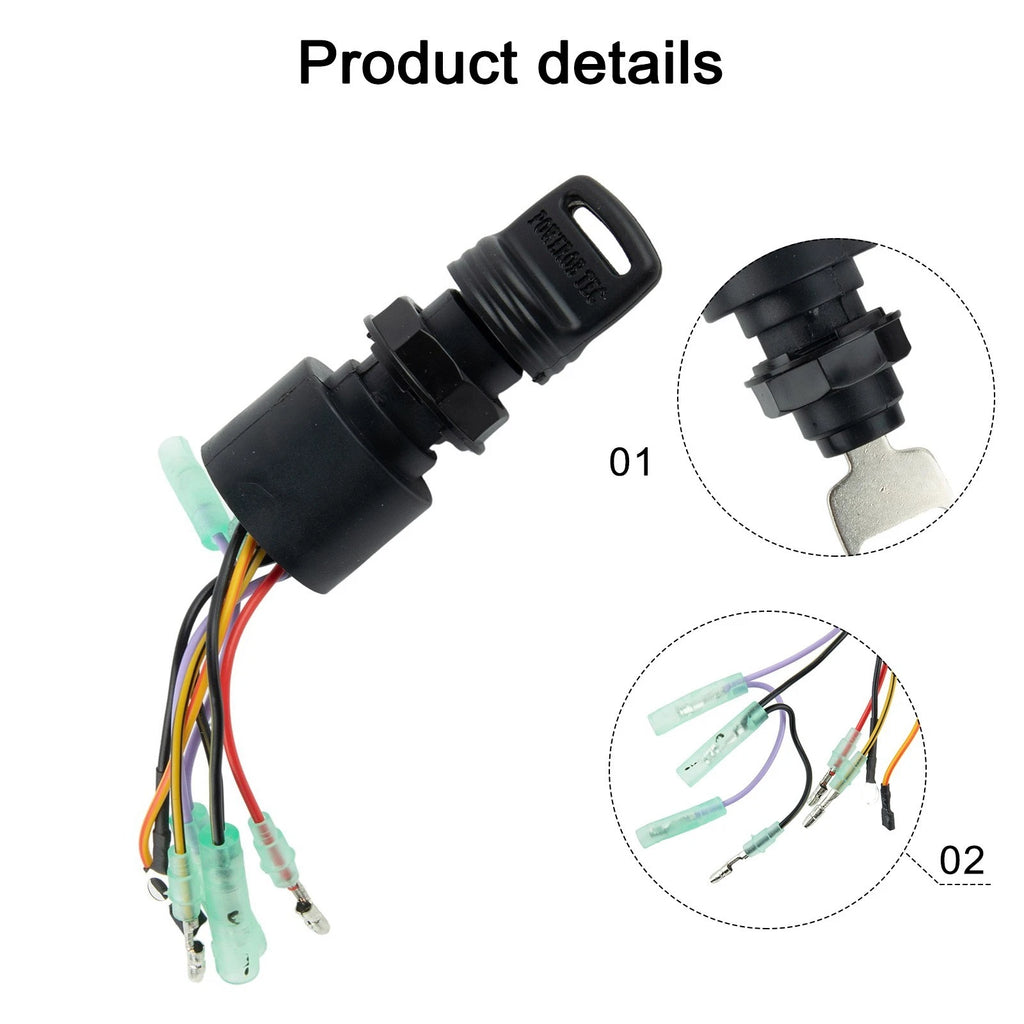 2X Ignition Key Switch for - 3 Position