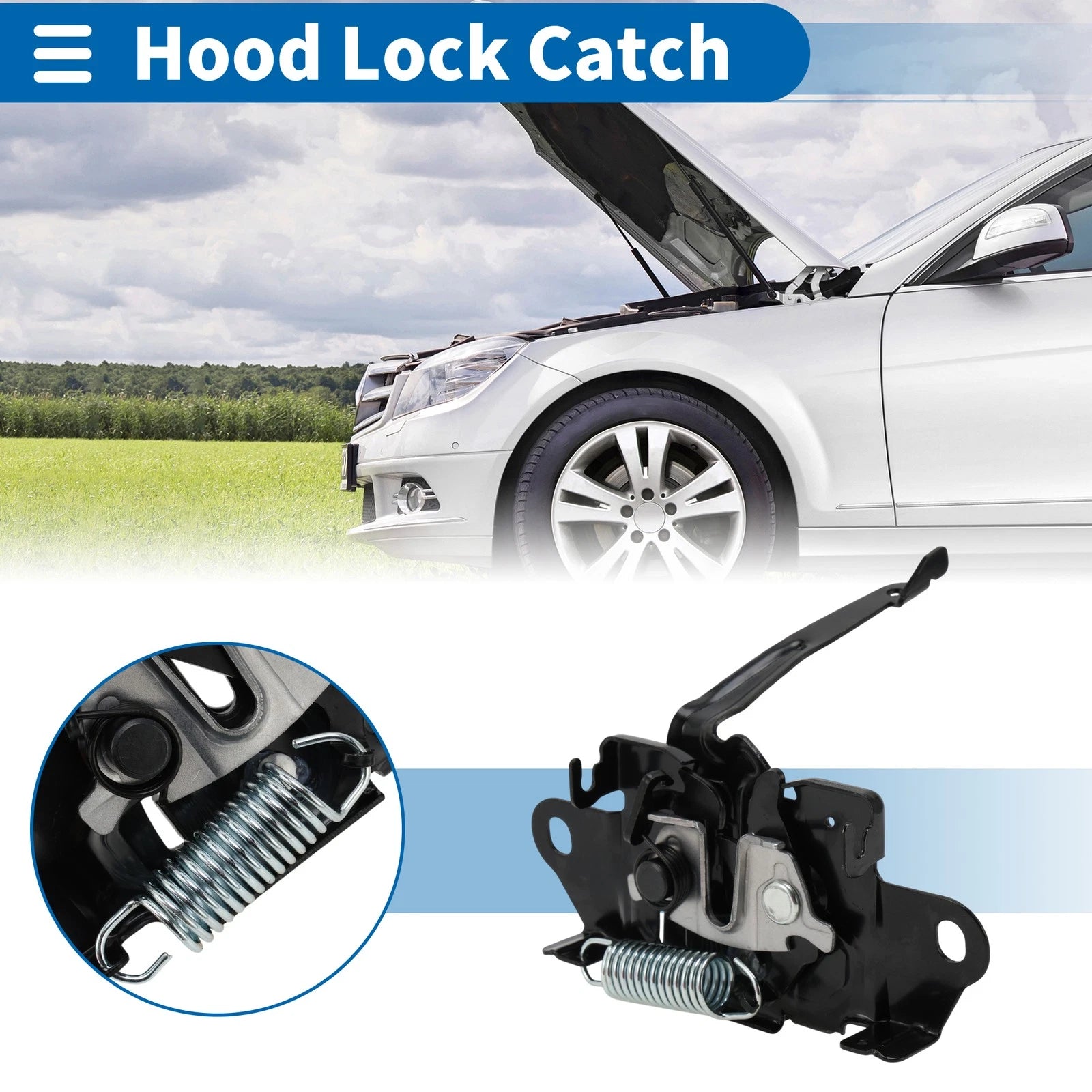 Hood Latch Assembly for Mazda CX-5 (2013–2016) Replacement
