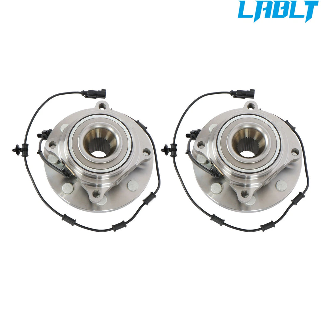 2X Front Wheel Bearing Hub Assembly w/ ABS for Ram 2500 3500 (2012–2013)