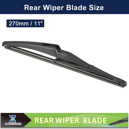 Rear Windshield Wiper Blade for Jeep Renegade (2015–2021) & Fiat Tipo Hatchback