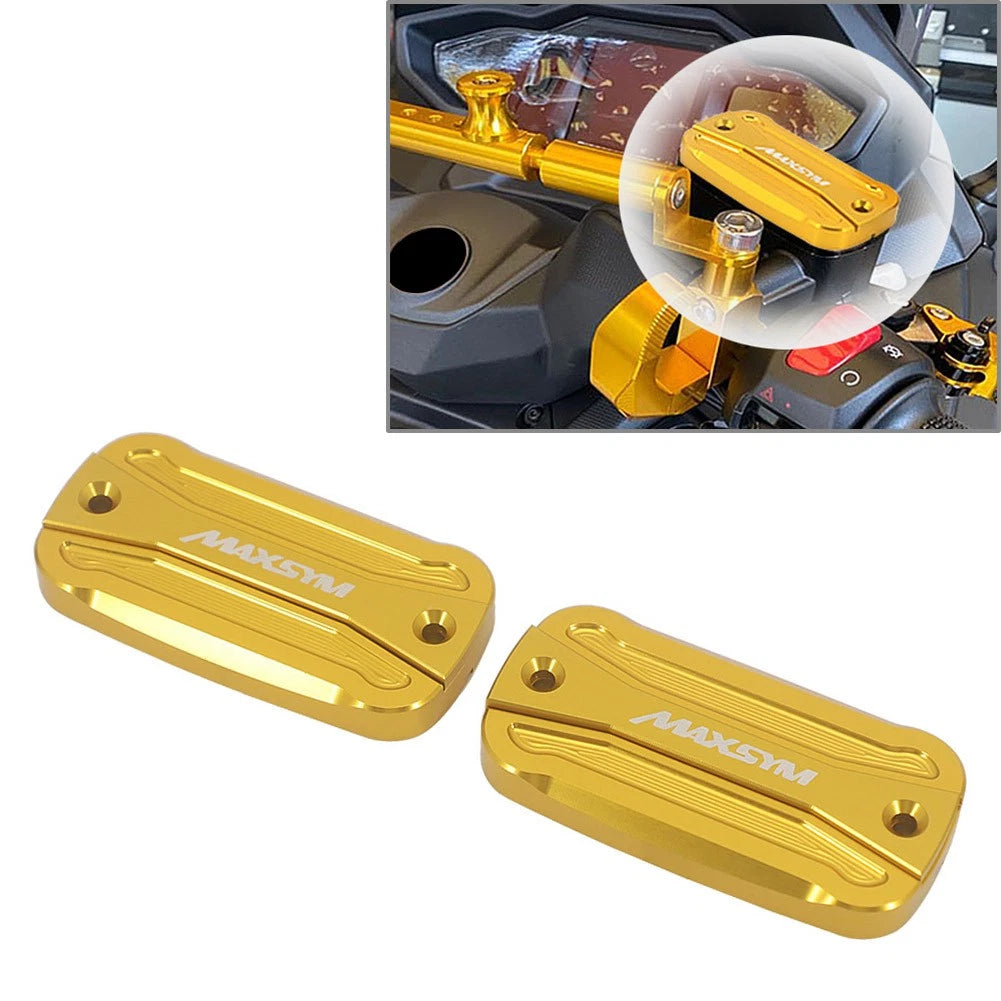 Front fluid reservoir cover for SYM MAXSYM TL 500 (2020) Gold
