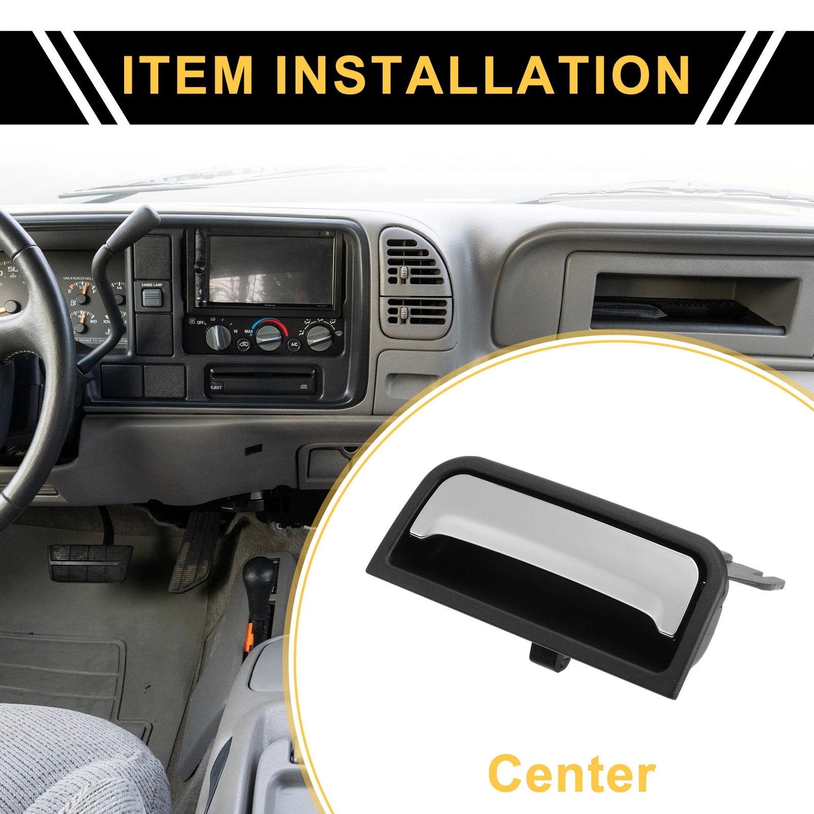 Center Console Armrest Latch Handle for Chevrolet Suburban 3500 HD (2016–2018)