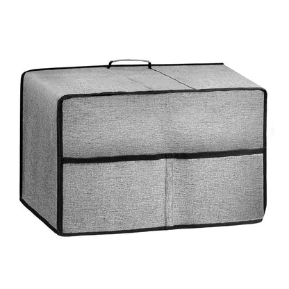Microwave Oven Dust Cover with Large Pocket