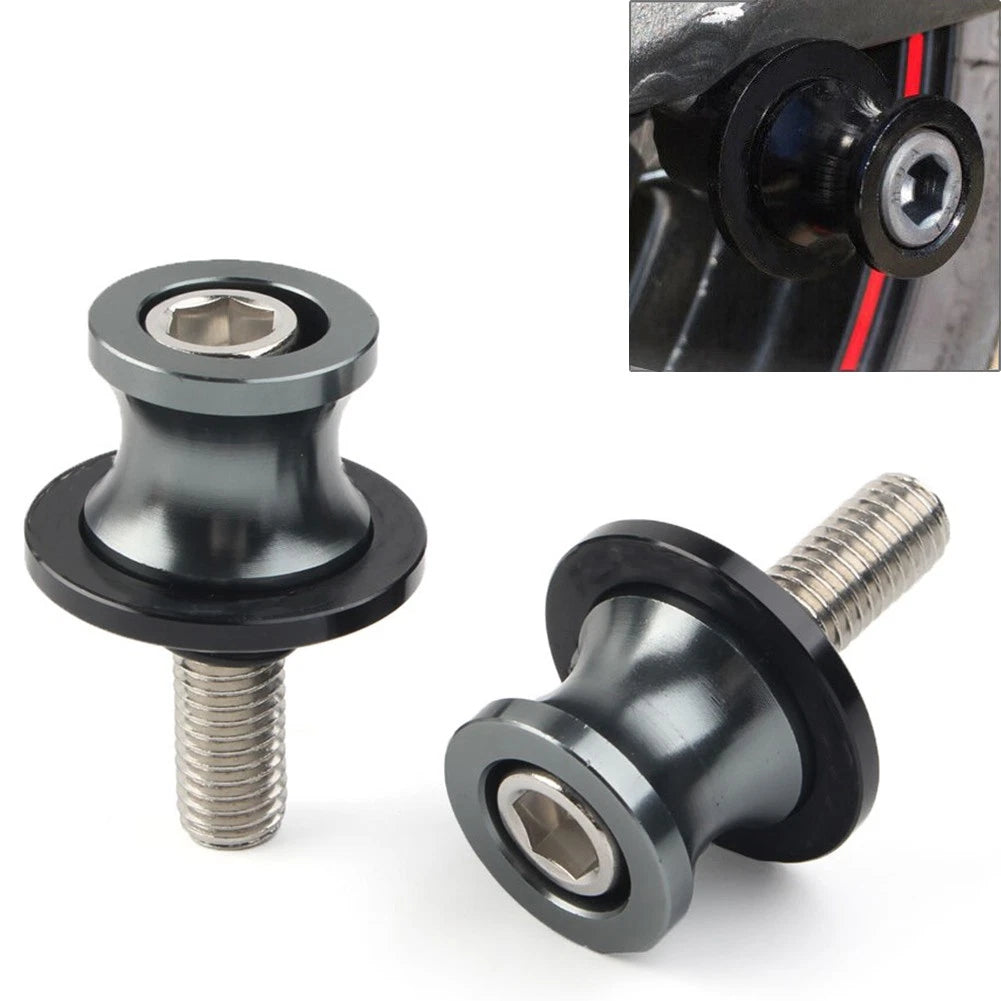 Set of 2 Swingarm Spools for Kawasaki ZX6R (1998–2011) 10MM