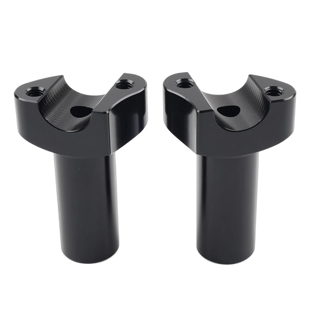 3.5" Straight Handlebar Risers for Harley Dyna Sportster Softail (1" Bar)