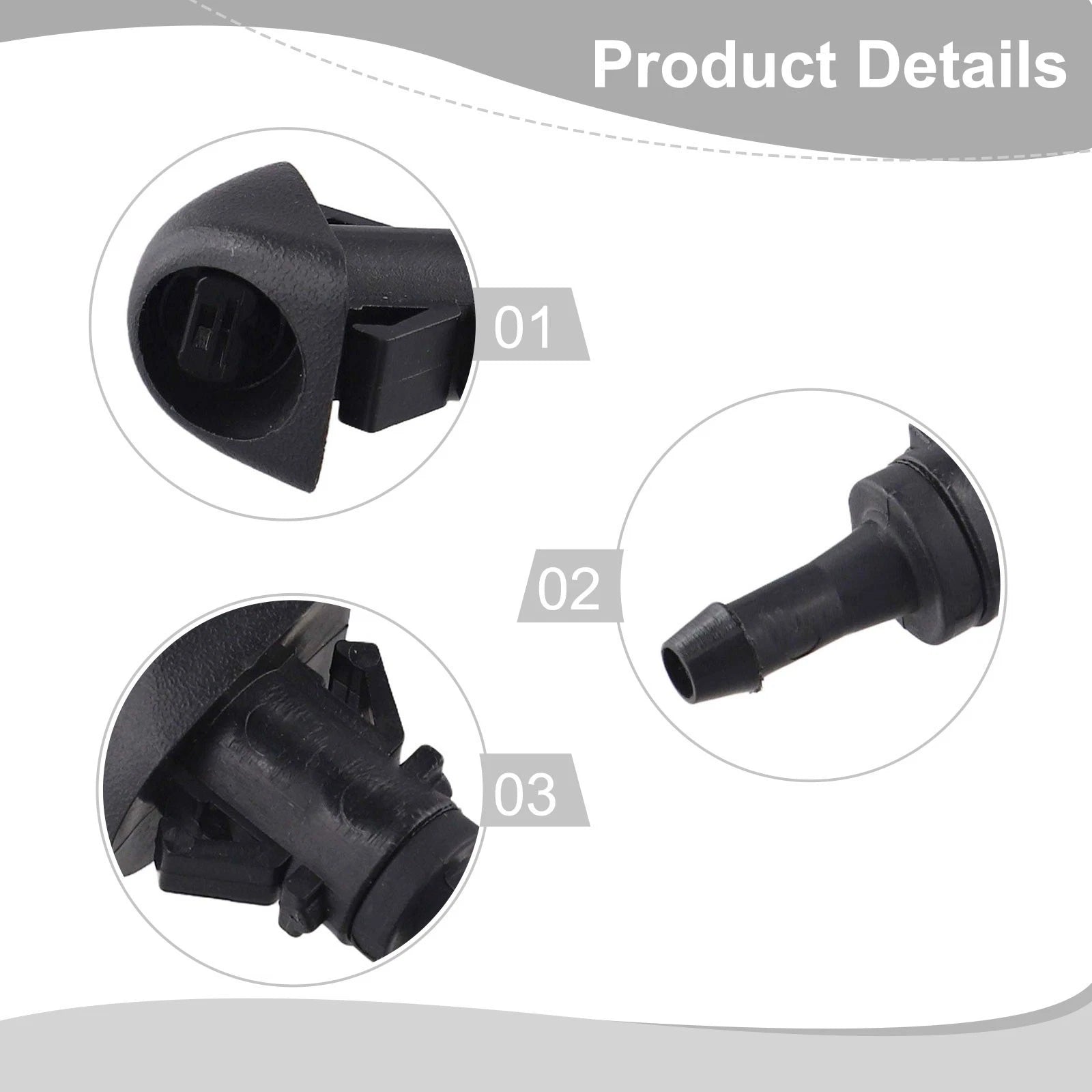 Jet Nozzle Wiper for
