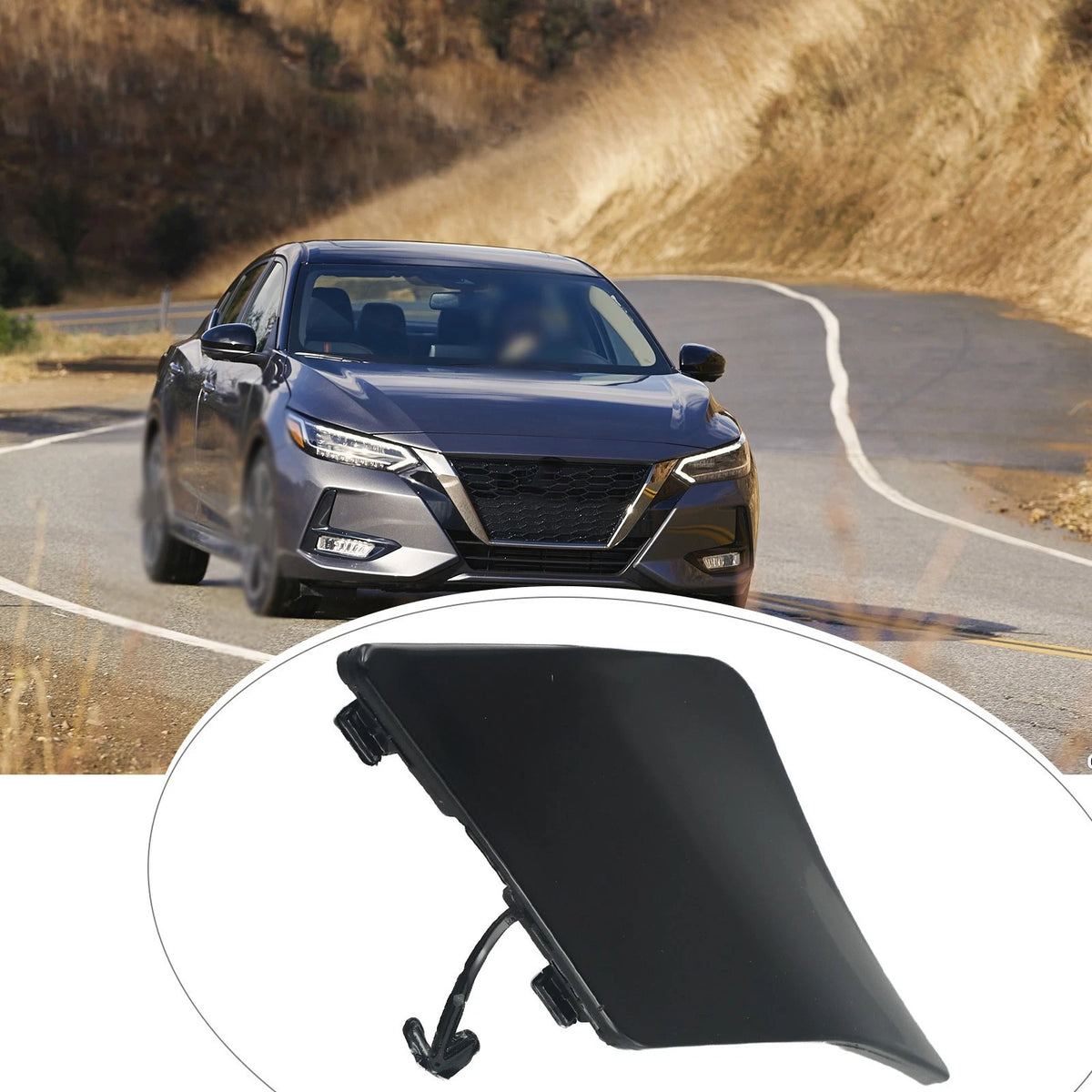 Front Bumper Cover Cap for Nissan Sentra (2020–2023)