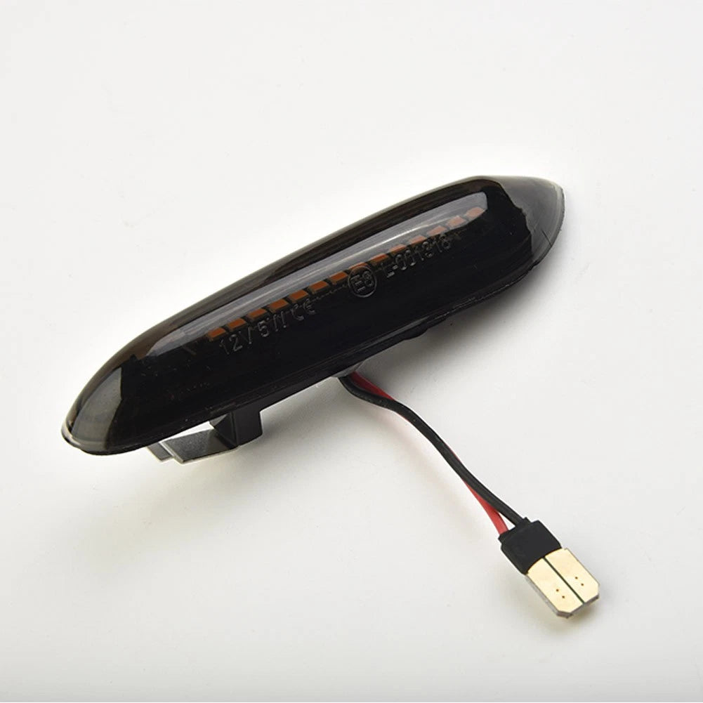 2X Dynamic Sequential LED Side Marker Signal Lights for BMW E90 E60 E92 E91 E46