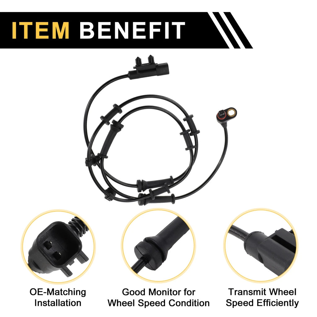 ABS Wheel Speed Sensor No. 52060156AD for Jeep Wrangler (2007–2017)