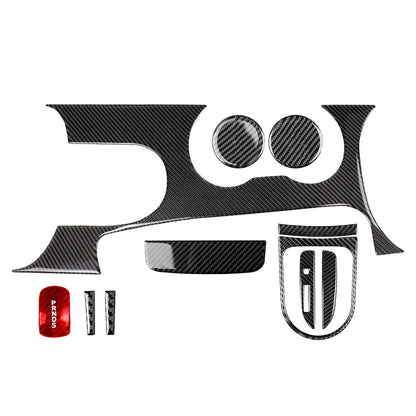 11pcs Control Panel Decoration Cover for Ford Mustang (2015–2023)