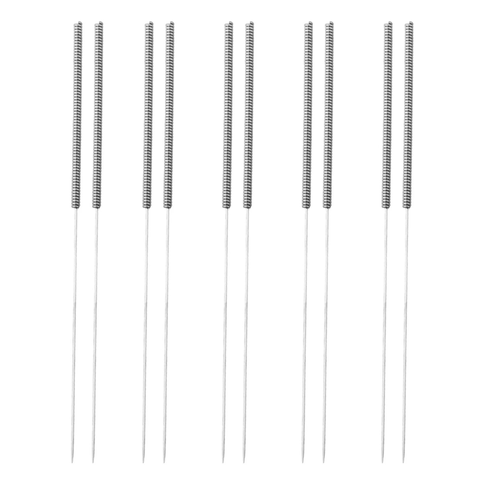 Set of 10 Nozzle Cleaning Needles for 3D Printer 0.2mm