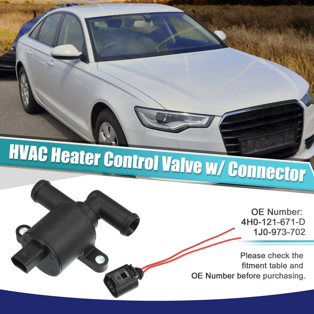 Heater Control Solenoid Valve Assembly for Audi A4 A5 A6 (2005–2012)