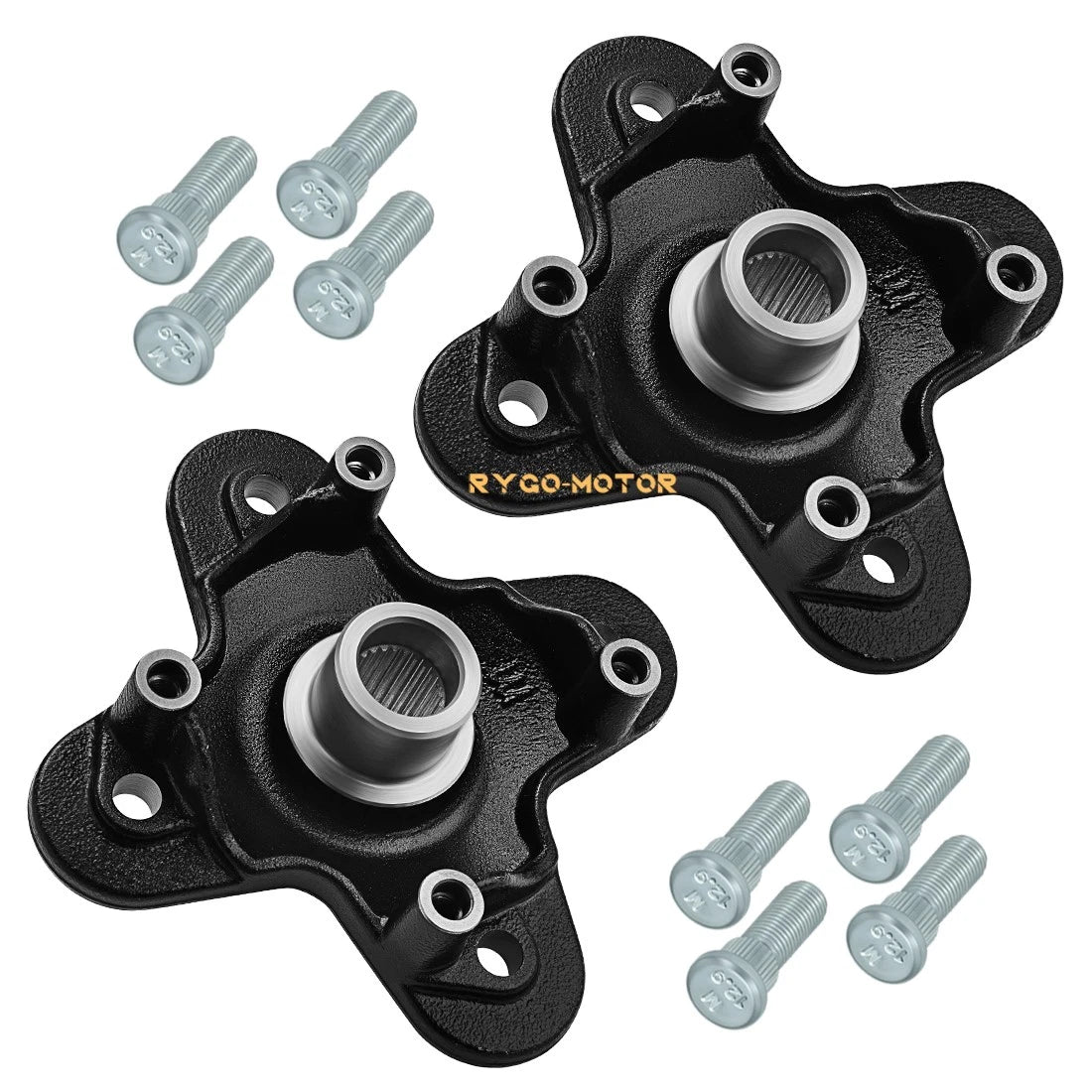 Set of 2 Front Rear Wheel Hubs w/Bolts for Polaris Scrambler XP 1000 (2020–2025)