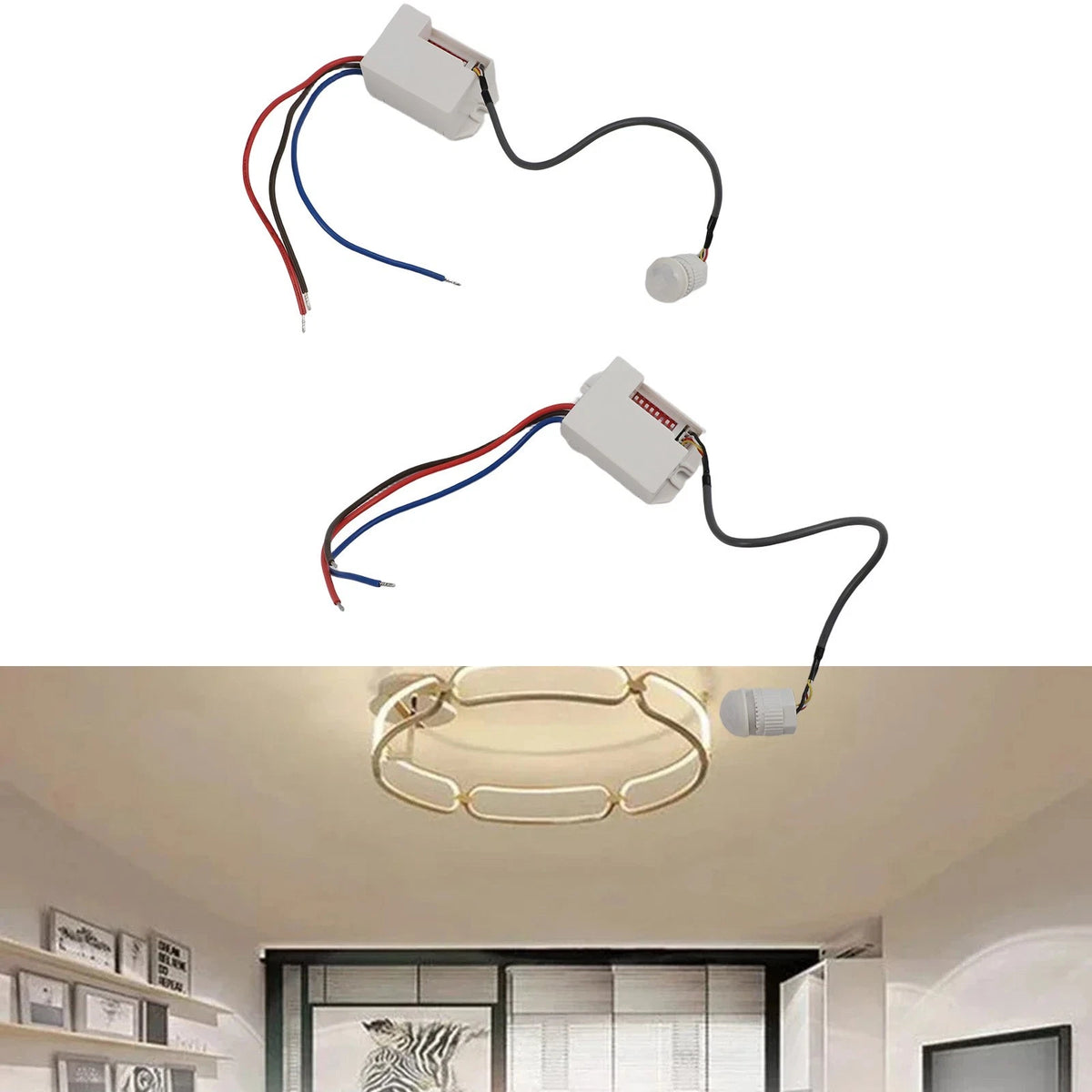 Motion Detection Ceiling Light for Home Automation (360°)