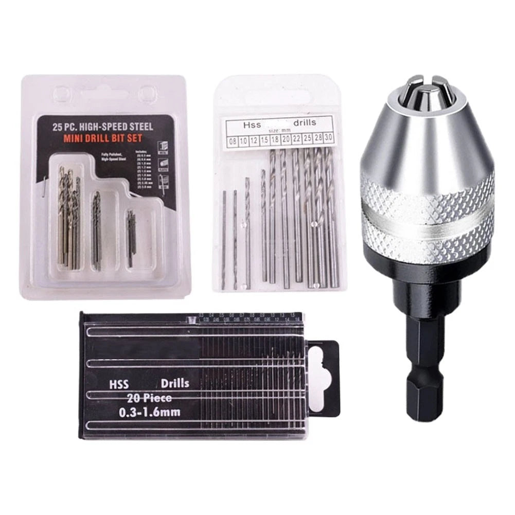 Hex Shank Screwdriver Adapter for Drill Chuck 0 3 3 6mm