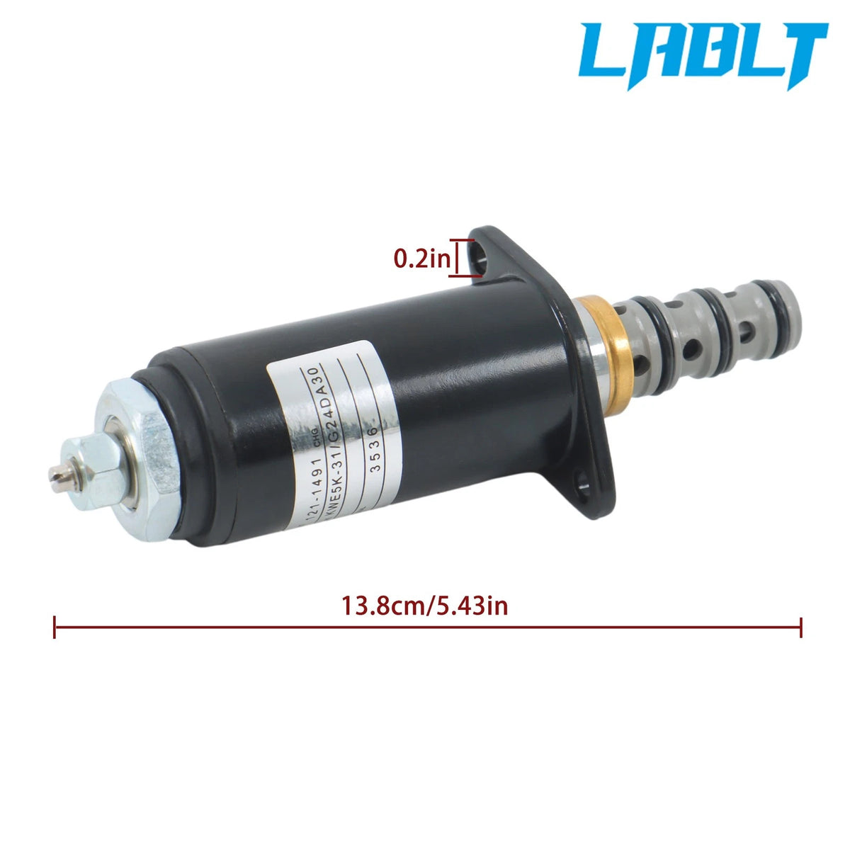 Solenoid Valve 121-1491 for Caterpillar Excavator E320B E320C E320D 315C