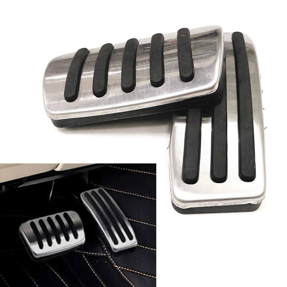 Front Rubber Brake Fuel Pedal Covers for Cadillac SRX (2010–2016)