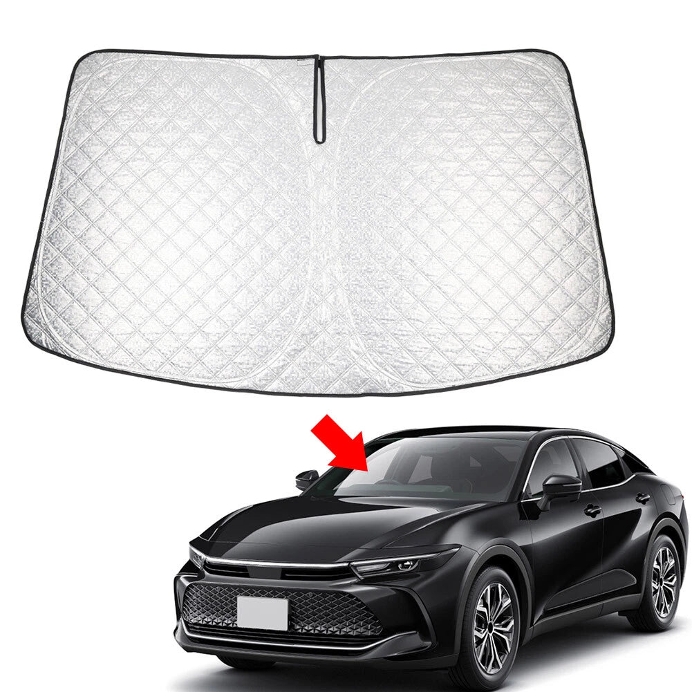 Foldable Windshield Sun Shade for Toyota Crown (2023–2025)