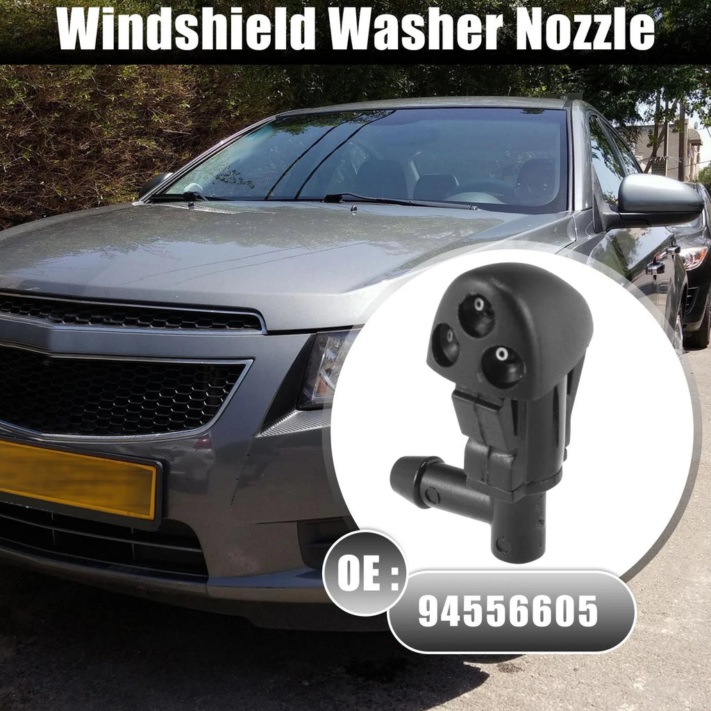 2PCS Front Windshield Washer Nozzles Replacement for Chevrolet Cruze (2009–2014)