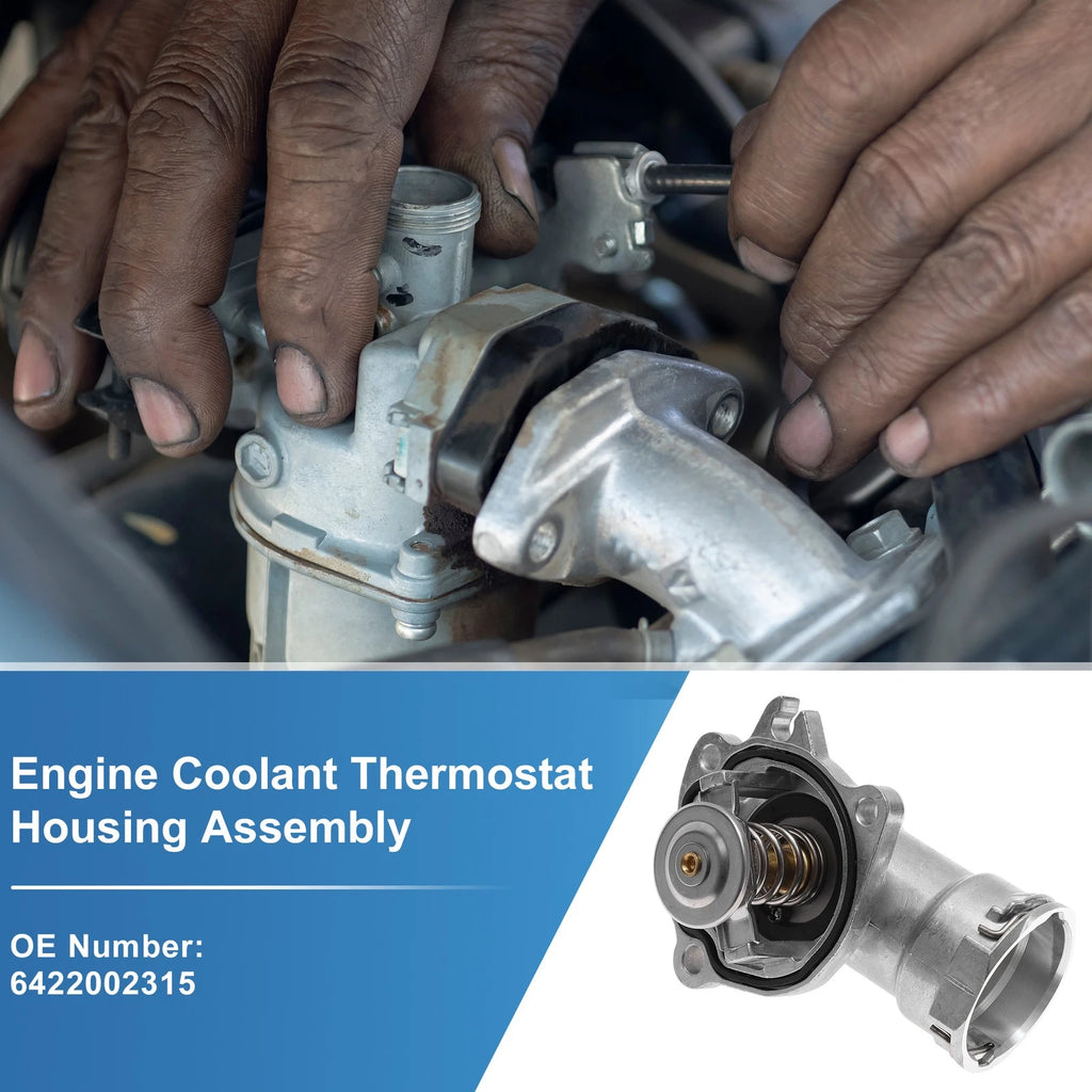 Engine Coolant Thermostat Housing Assembly Replacement for Mercedes-Benz GL350 (2013–2015)