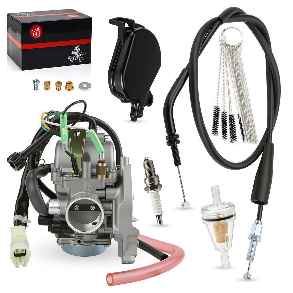 Carburetor with Throttle Cable for Kawasaki Prairie 300 (1999–2002) 15003-1534