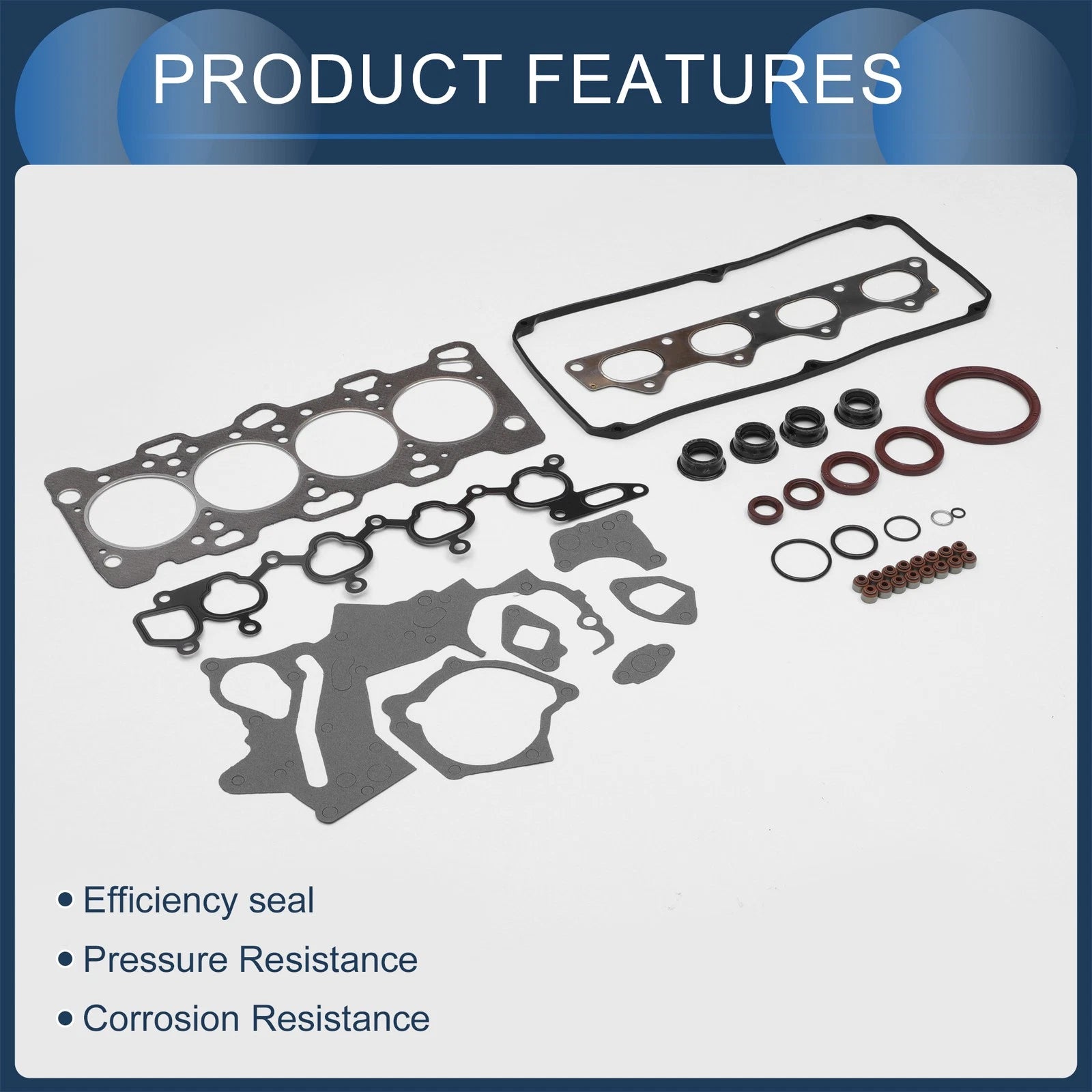 Cylinder Head Gasket Kit Replacement for Mitsubishi 4G64 (V31W) (1993–2000)