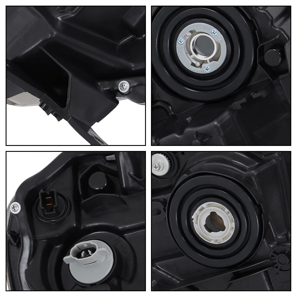 Headlight Assembly for Honda Pilot (2009–2011) Left Driver Side Halogen Clear