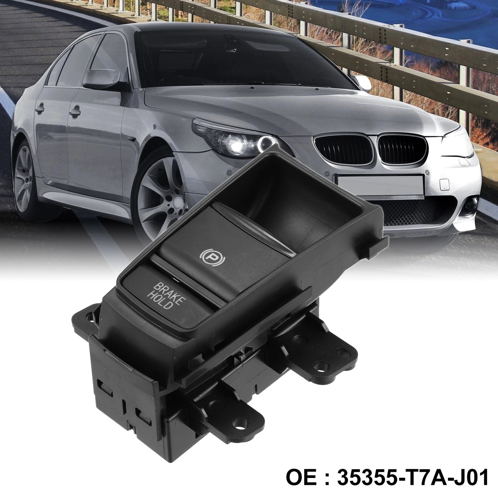 Handbrake Button Parking Control Switch OEM Replacement for Honda HRV (2016–2021)
