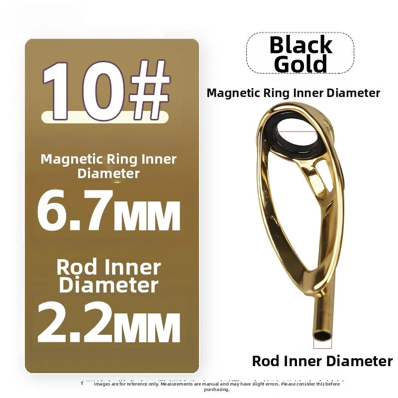Fishing Rod Tip Guide Ring for Most Rod Sizes