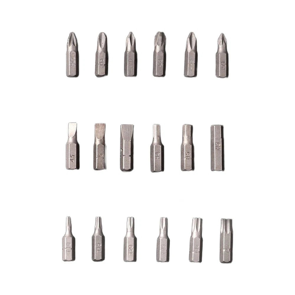 108-Piece Screwdriver Bit Set for Reliable Bit Engagement