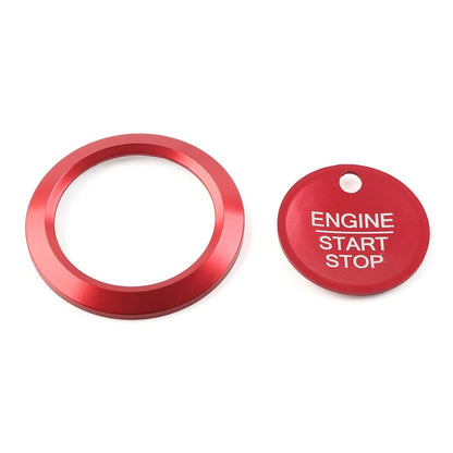 Start Stop Switch Button Cover Trim for Ford F150 Raptor (2015–2020) Red