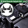 Mud Flaps Splash Guards for Ford Fiesta (2013–2018) W/ Mount Accessories
