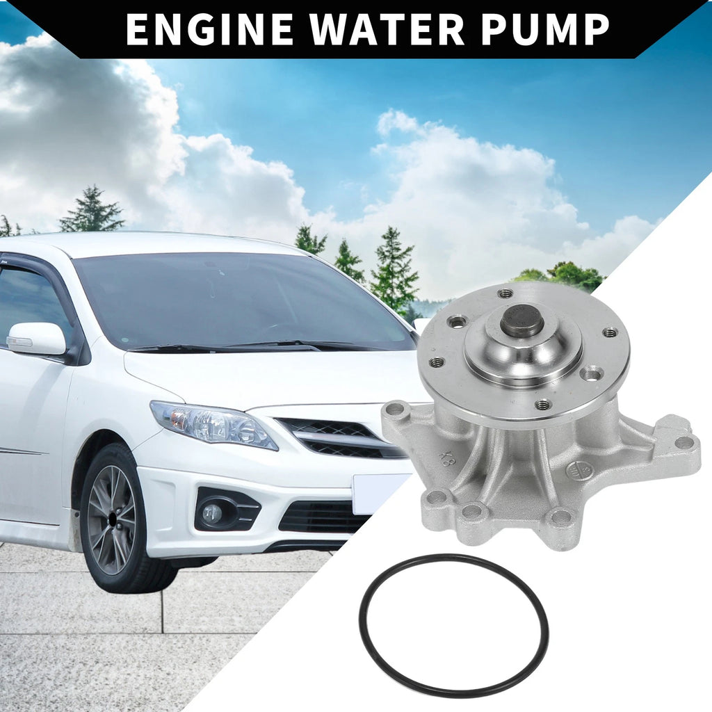 Water Pump with Rubber Seal Kit for Toyota Celica Corolla Matrix (2000–2010)