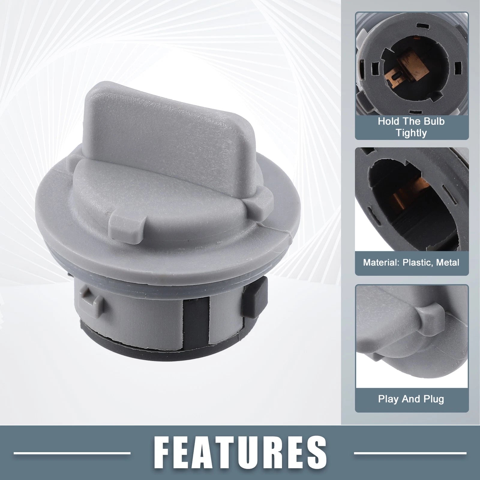 Turn Signal Light Lamp Bulb Holder Replacement for Hyundai Elantra (2009–2012)