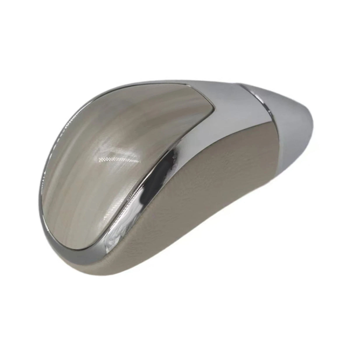 Beige Chrome Knob for