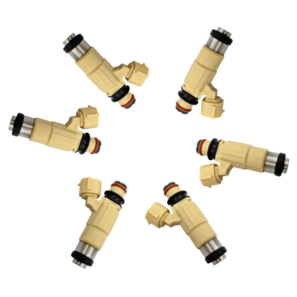 6X Fuel Injector for Yamaha 200HP 225HP F200 F225 (2002–2012)