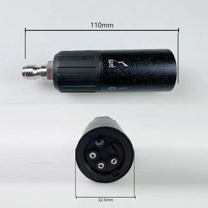 5-in-1 High Pressure Nozzle for Car Washing and Garden Cleaning