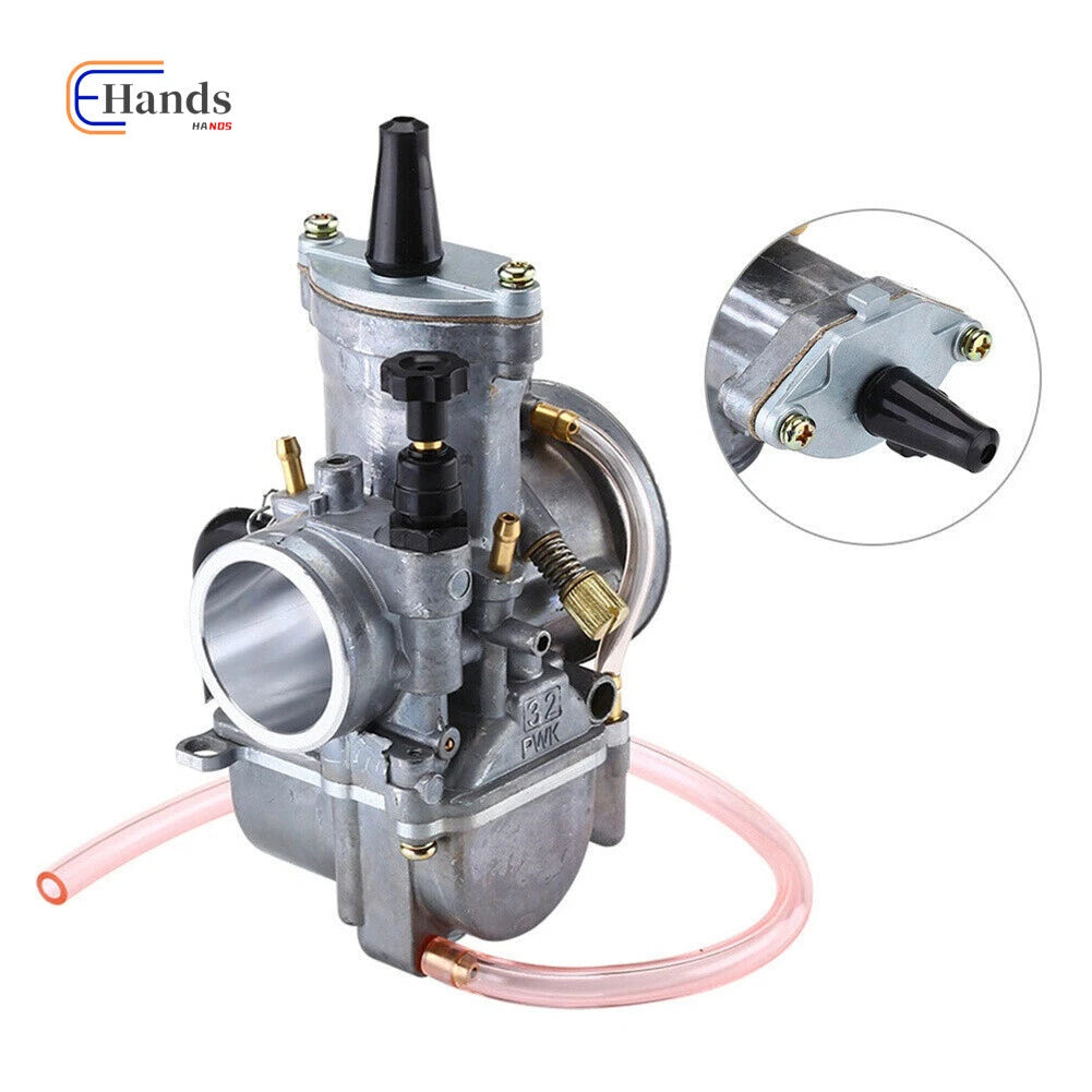 32MM Carburetor & Throttle Cable for Yamaha Honda Suzuki Kawasaki (US Stock)