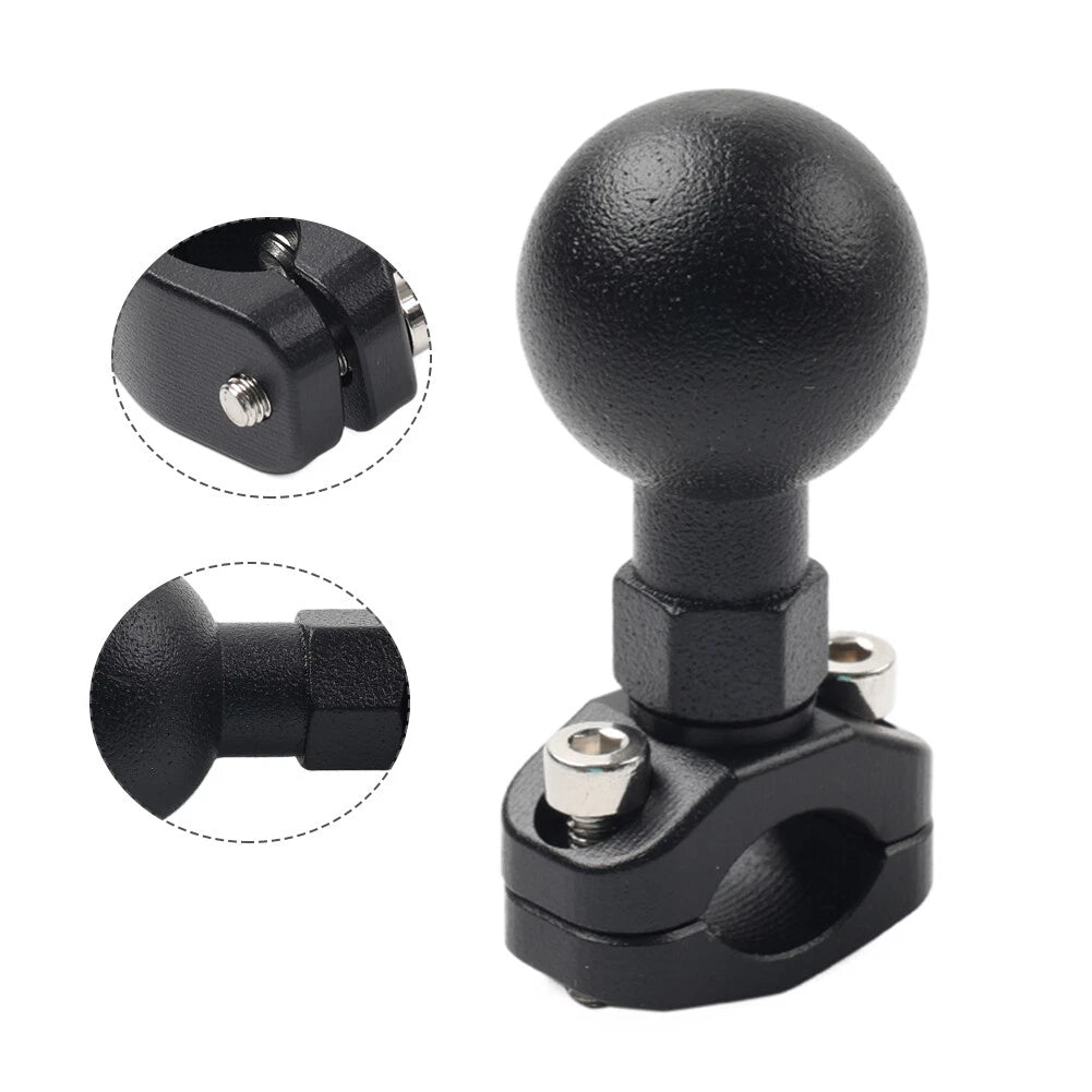 Universal Motorcycle GPS Phone Holder Bracket Clamp Stand