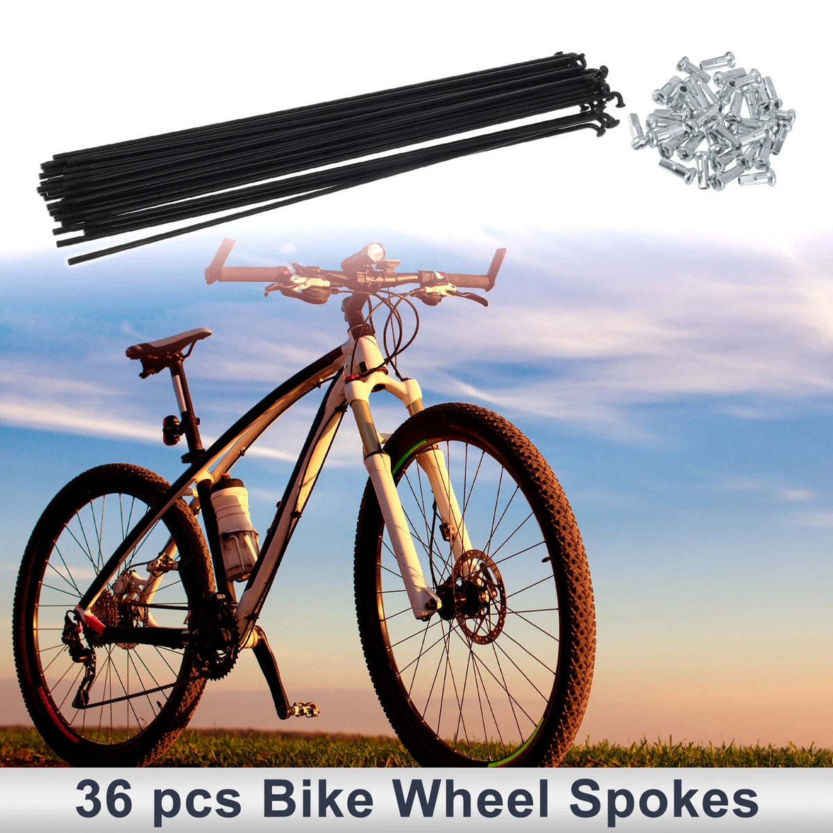 Bicycle Spokes Nipple Replacement 45 Steel 13G for Universal (2000–2025)