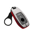 Leather Key Case Protector for Mercedes Benz W202 W210 (2017)