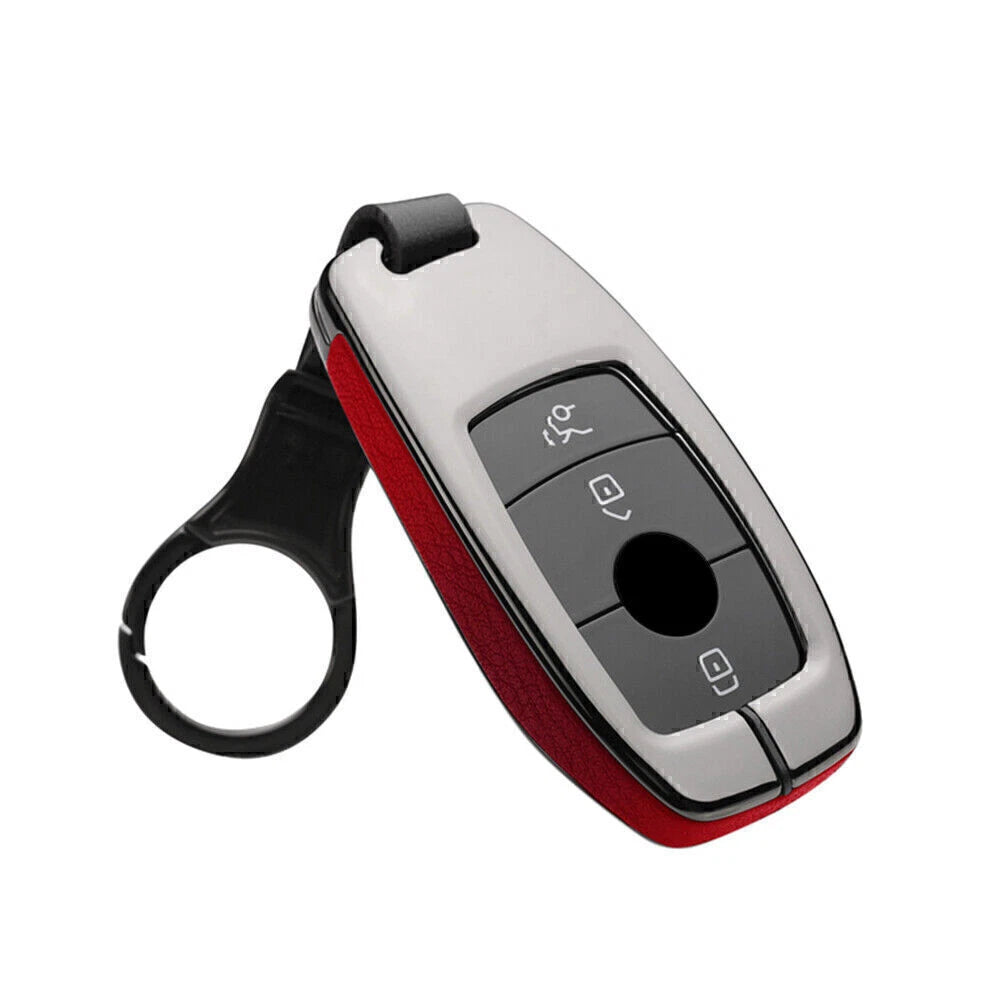 Leather Key Case Protector for Mercedes Benz W202 W210 (2017)