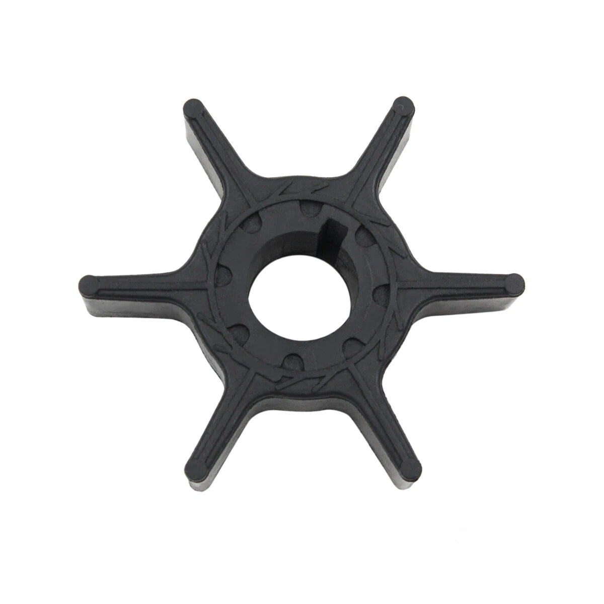 Water Pump Impeller for Yamaha 9.9/15 HP Outboard (2-Stroke, 63V-44352-01-00)