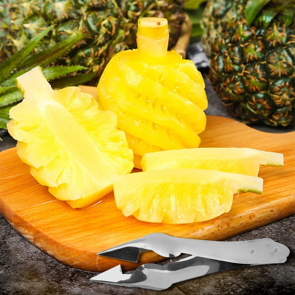 Pineapple Slicer for Home Cooking (Compact Size, Efficient Design)