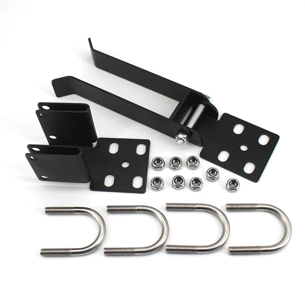 Double Gate Latch for Chain Link Fence (1.7-4.4 Inches Fit)