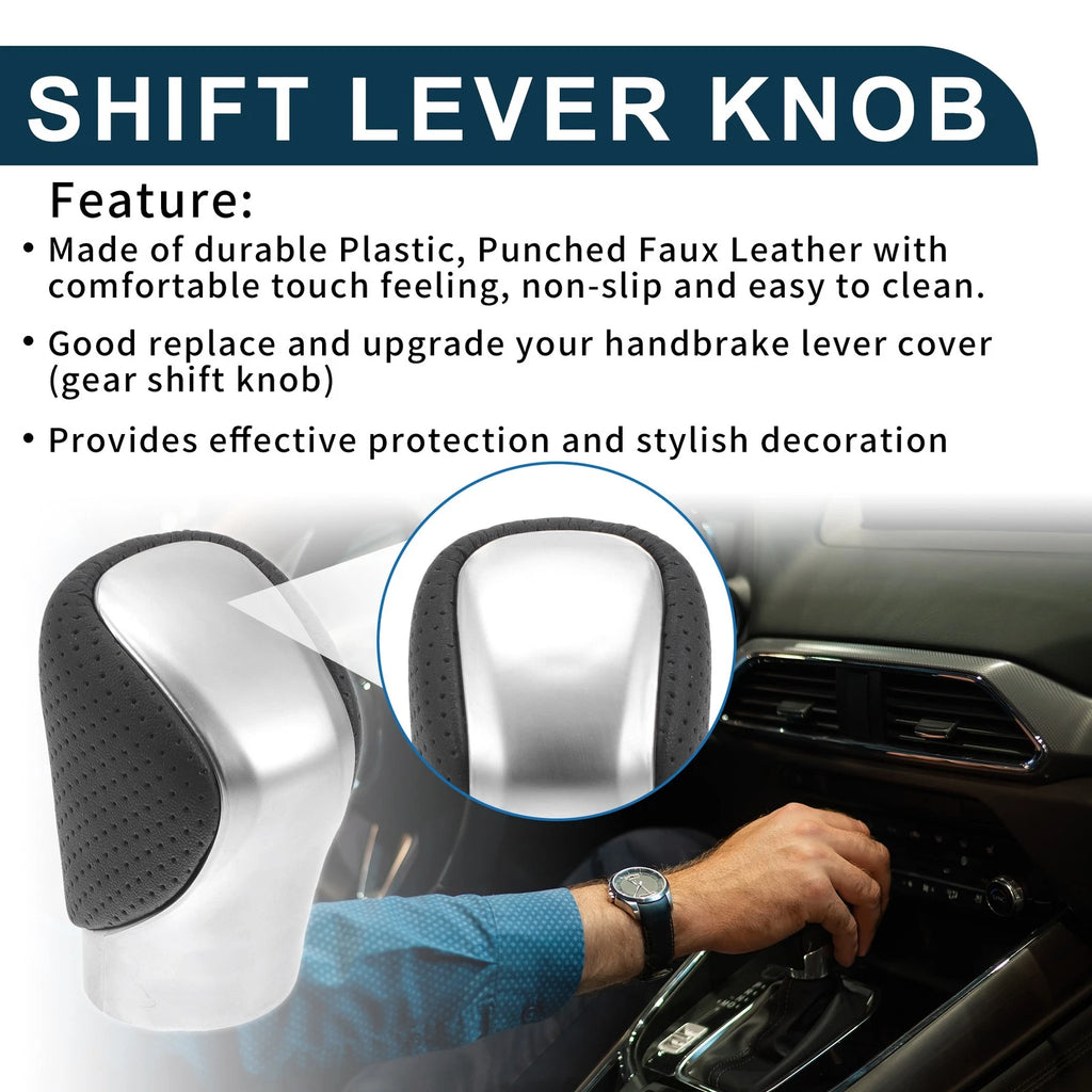 Gear Shift Knob Replacement for Lexus ES350 (2016–2018) Faux Leather